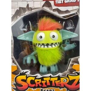 Scritterz Scabz Spin Master Battery Operated Creature Green Monster Toy Figure